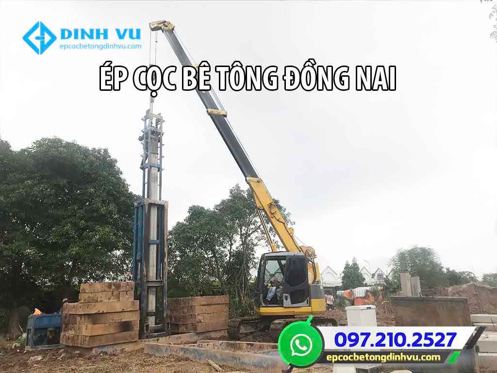 ép cọc bê tông giá rẻ Đồng Nai