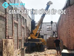 quy trình giám sát thi công ép cọc