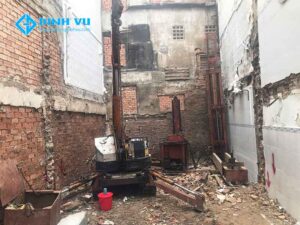 ép cọc nhà phố tại tphcm