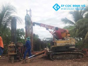 ép cọc bê tông tại bến tre