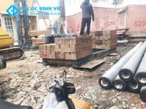 nhận ép cọc bê tông móng