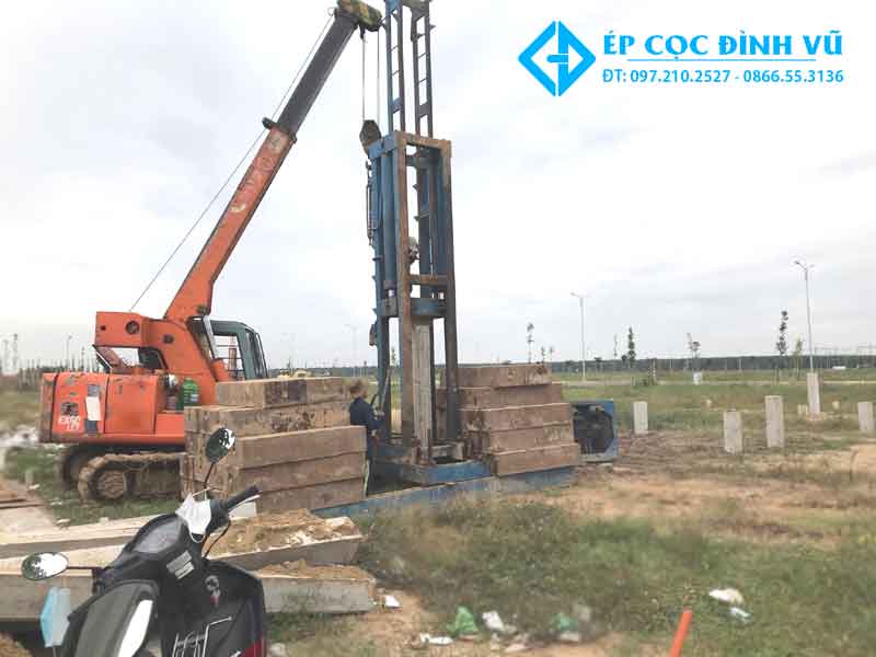 Dịch vụ ép cọc tại Bình Dương