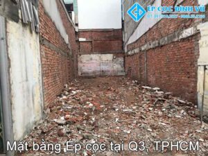 quy trình các bước thi công ép cọc móng nhà