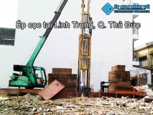thi công ép cọc tại phường linh trung thủ đức