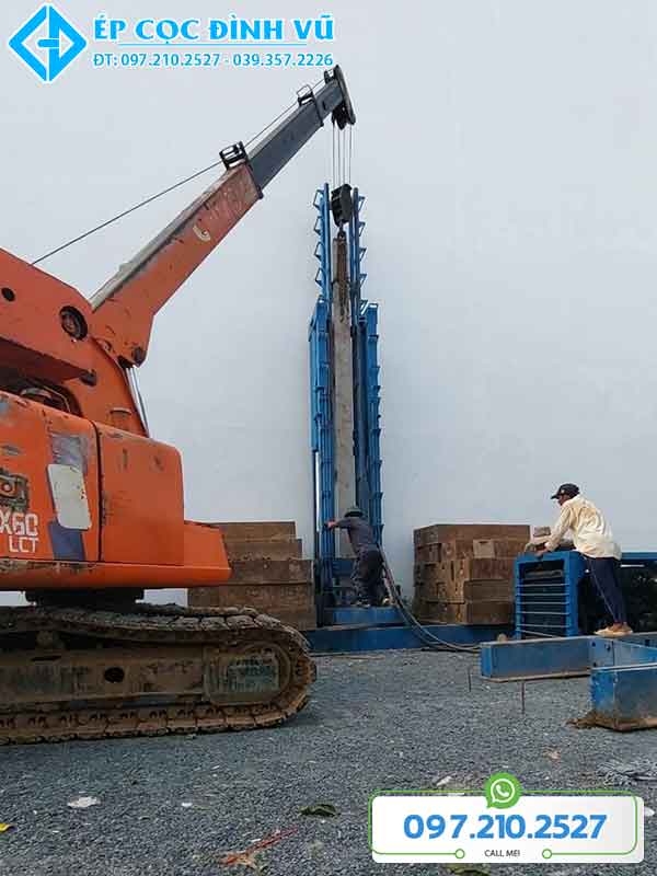 ép cọc bê tông tại quận 12 tphcm