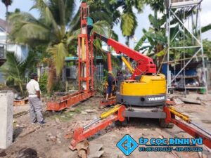 Ép cọc bê tông tại Thị Trấn Long Thành ĐN